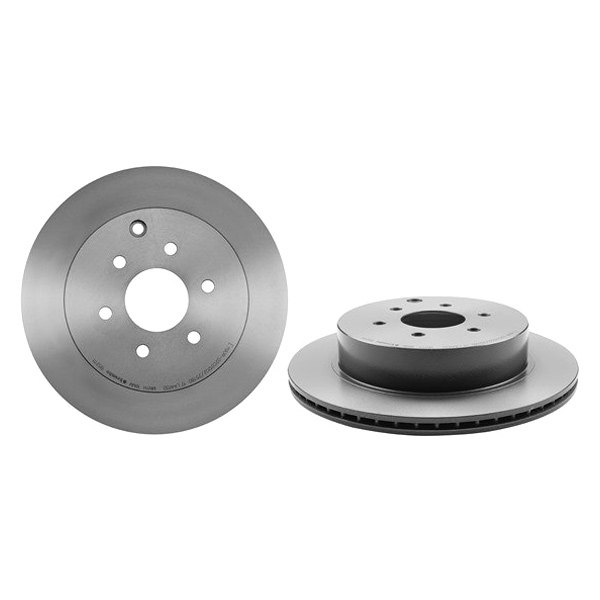 Brembo® - UV Coated Series 1-Piece Rear Brake Rotor