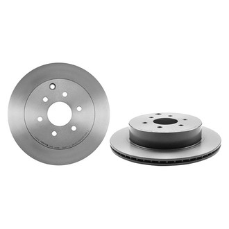 Brembo® - UV Coated Series Plain Vented Rear Brake Rotor