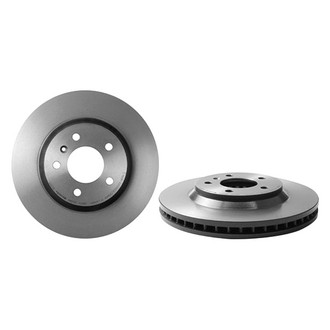Brembo® - UV Coated Series Plain Vented Front Brake Rotor