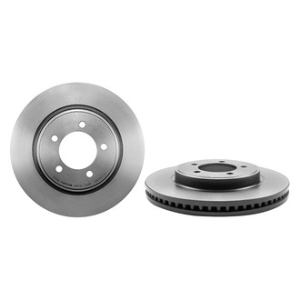 Brembo® - UV Coated Series Plain Vented Front Brake Rotor