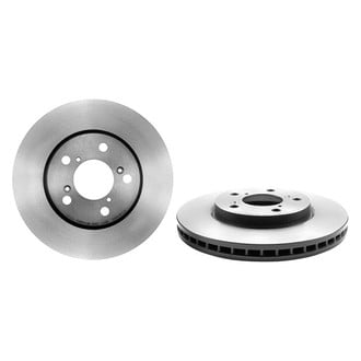 Brembo® - UV Coated Series Plain Vented Front Brake Rotor