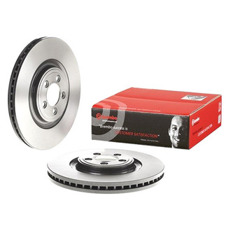 Brembo® - UV Coated Series Plain Vented Front Brake Rotor