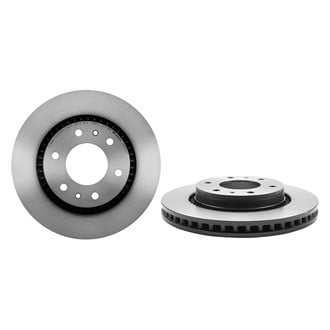 Brembo® - UV Coated Series Plain Vented Front Brake Rotor