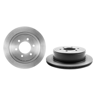Brembo® - UV Coated Series Plain Vented Rear Brake Rotor