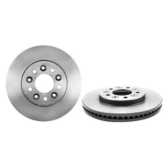 Brembo® - UV Coated Series Plain Vented Front Brake Rotor