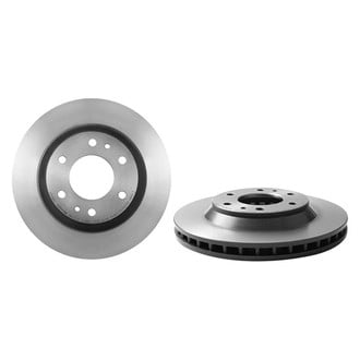 Brembo® - UV Coated Series Plain Vented Front Brake Rotor