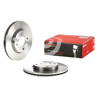 Brembo® - OE Replacement Plain Vented Front Brake Rotor
