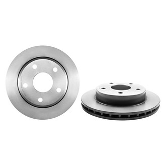 Brembo® - UV Coated Series Plain Vented Front Brake Rotor