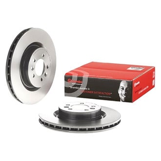 Brembo® - UV Coated Series Plain Vented Front Brake Rotor
