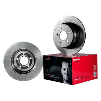 Brembo® - UV Coated Plain Vented Brake Rotor