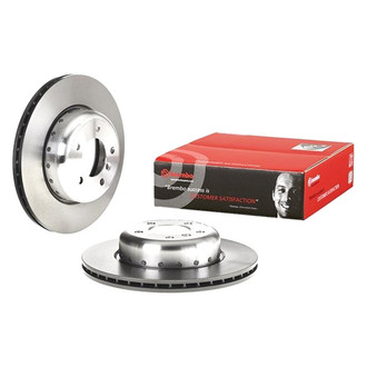 Brembo® - UV Coated Series Plain Vented Front Brake Rotor