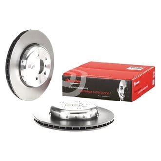 Brembo® - OE Replacement Plain Vented Rear Brake Rotor