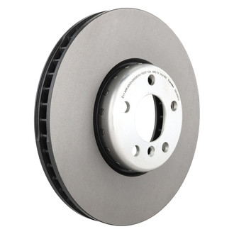 Brembo® - OE Replacement Plain Vented Front Driver Side Brake Rotor