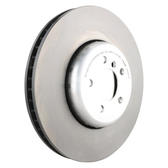 Brembo® - OE Replacement Plain Vented Front Driver Side Brake Rotor
