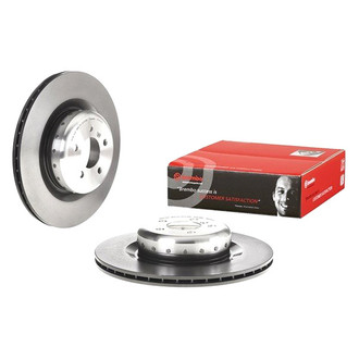 Brembo® - OE Replacement Plain Vented Rear Brake Rotor