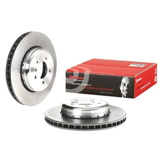 Brembo® - UV Coated Series Plain Vented Front Brake Rotor