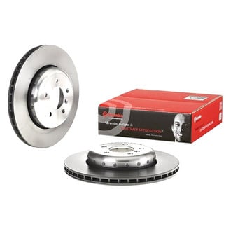 Brembo® - OE Replacement Plain Vented Rear Brake Rotor