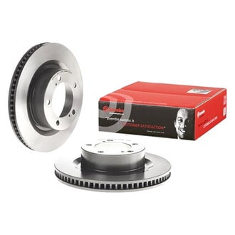 Brembo® - UV Coated Series Plain Vented Front Brake Rotor
