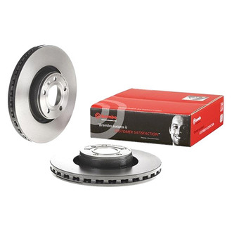 Brembo® - UV Coated Series Plain Vented Front Brake Rotor