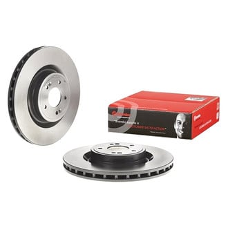 Brembo® - UV Coated Series Plain Vented Front Brake Rotor