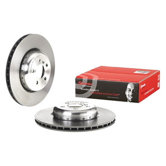 Brembo® - OE Replacement Plain Vented Rear Brake Rotor