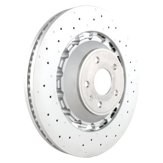 Brembo® - OE Replacement Plain Vented Front Brake Rotor