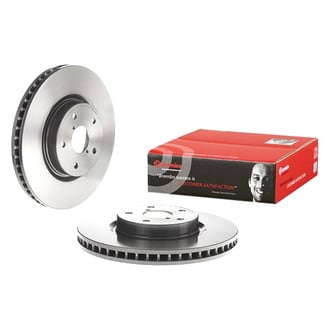 Brembo® - UV Coated Series Plain Vented Front Brake Rotor