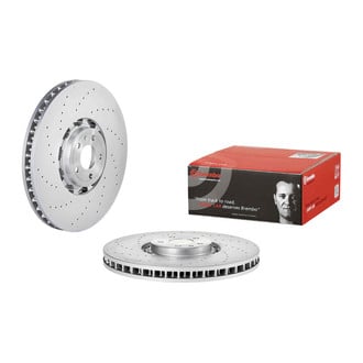 Brembo® - PRIME Dual Cast Drilled Brake Rotor
