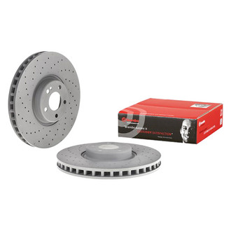 Brembo® - OE Replacement Drilled Vented Front Brake Rotor