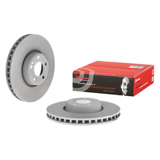 Brembo® - OE Replacement Plain Vented Front Brake Rotor
