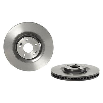 Brembo® - UV Coated Series Plain Vented Front Brake Rotor