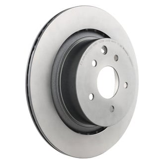 Brembo® - OE Replacement Plain Vented Rear Brake Rotor