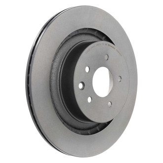 Brembo® - OE Replacement Plain Vented Rear Brake Rotor