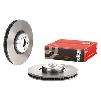 Brembo® - PRIME Composite Plain Vented Front Passenger Side Brake Rotor