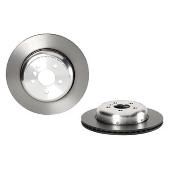 Brembo® - PRIME Composite Plain Vented Rear Passenger Side Brake Rotor