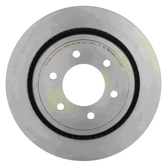 Brembo® - UV Coated Plain Vented Rear Brake Rotor