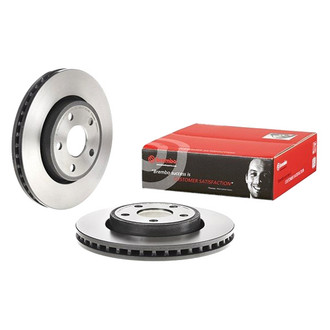 Brembo® - UV Coated Series Plain Vented Front Brake Rotor