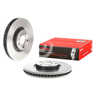 Brembo® - UV Coated Plain Brake Rotor