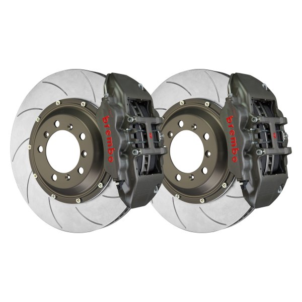  Brembo® - Racing Series Slotted Type V 2-Piece Rotor Anodized Front Brake Kit