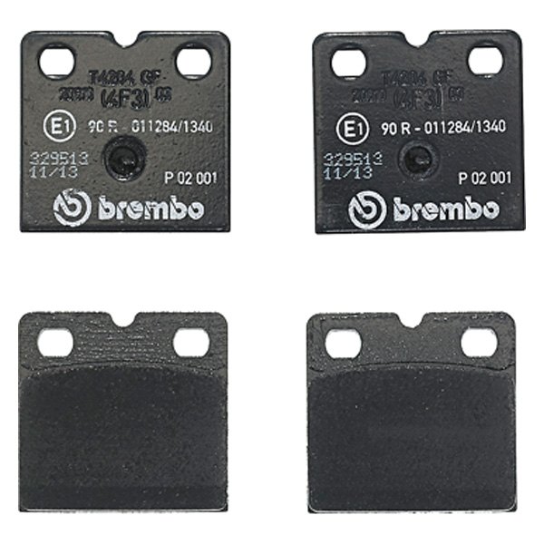 Brembo® - Premium Low-Met OE Equivalent Rear Brake Pads