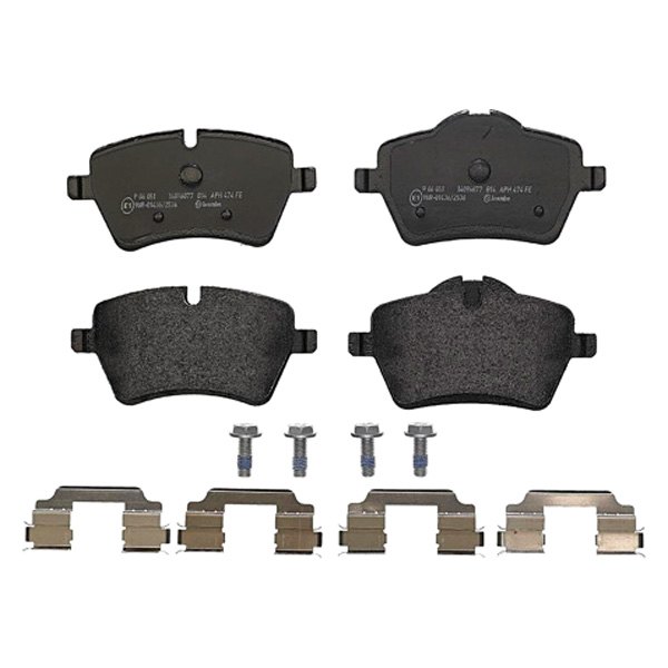 Brembo® - Premium Low-Met OE Equivalent Front Brake Pads