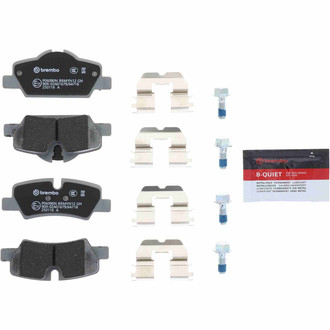 Brembo® - Premium Ceramic Rear Disc Brake Pads