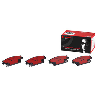 Brembo® P09020N - Premium Ceramic Rear Disc Brake Pads