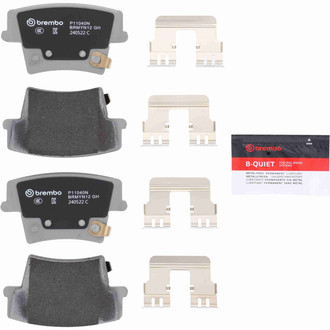 Brembo® - Premium Ceramic Rear Disc Brake Pads
