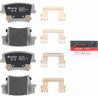 Brembo® - Premium Ceramic Rear Disc Brake Pads