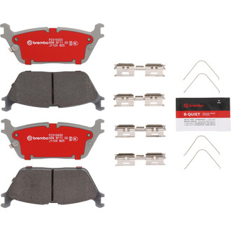 Brembo® - Xtra Severe Duty Ceramic Rear Disc Brake Pads