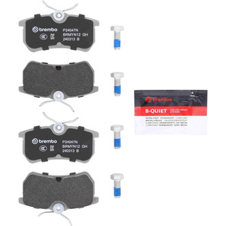 Brembo® P24047N - Premium Ceramic Rear Disc Brake Pads