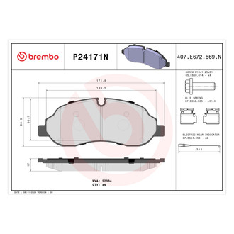 Brembo® - PRIME Ceramic Brake Pads