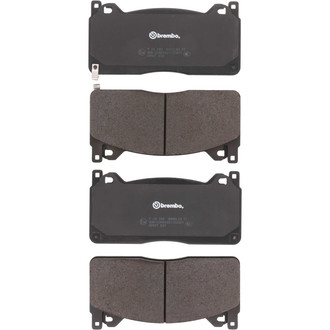 Brembo® P24240 - Premium Low-Met OE Equivalent Low-Metallic Front Brake Pads