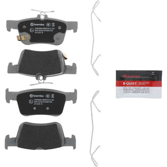 Brembo® - Premium Ceramic Rear Disc Brake Pads